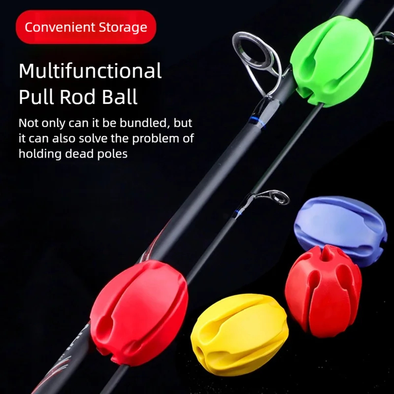 Fishing Equipment And Tools - Angelruten-Kugelhalterclip Rutenhalter Schutzvorrichtung Aufbewahrungsgerät Angelausrüstung Angelwerkzeuge