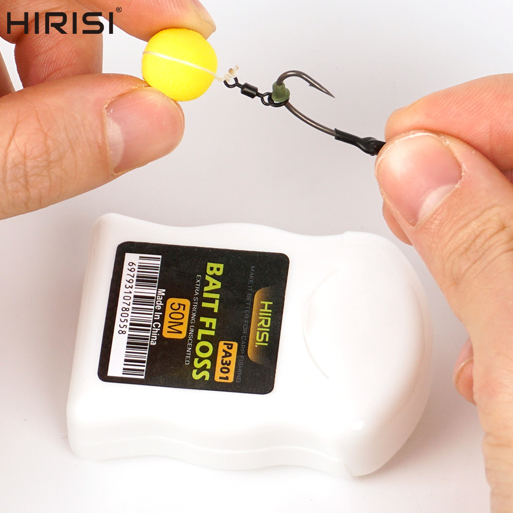 Fishing Equipment And Tools - Hirisi 50m Karpfenangel-Köderflossen-Griffe UP Boilie-Halter Chod