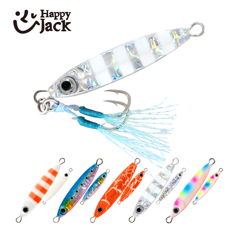 Jig Head Lure - HAPPYJACK Shore Casting Jigging Löffelköder Micro