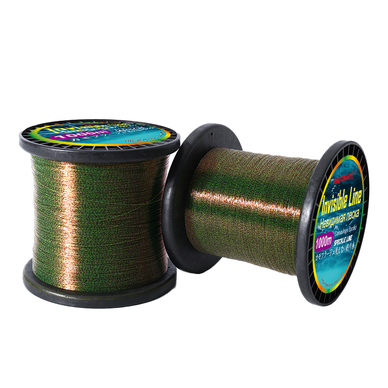 Fishing Equipment Clearance - 1000 m mit Fluorkohlenstoffbeschichtete Angelschnur, unsichtbare