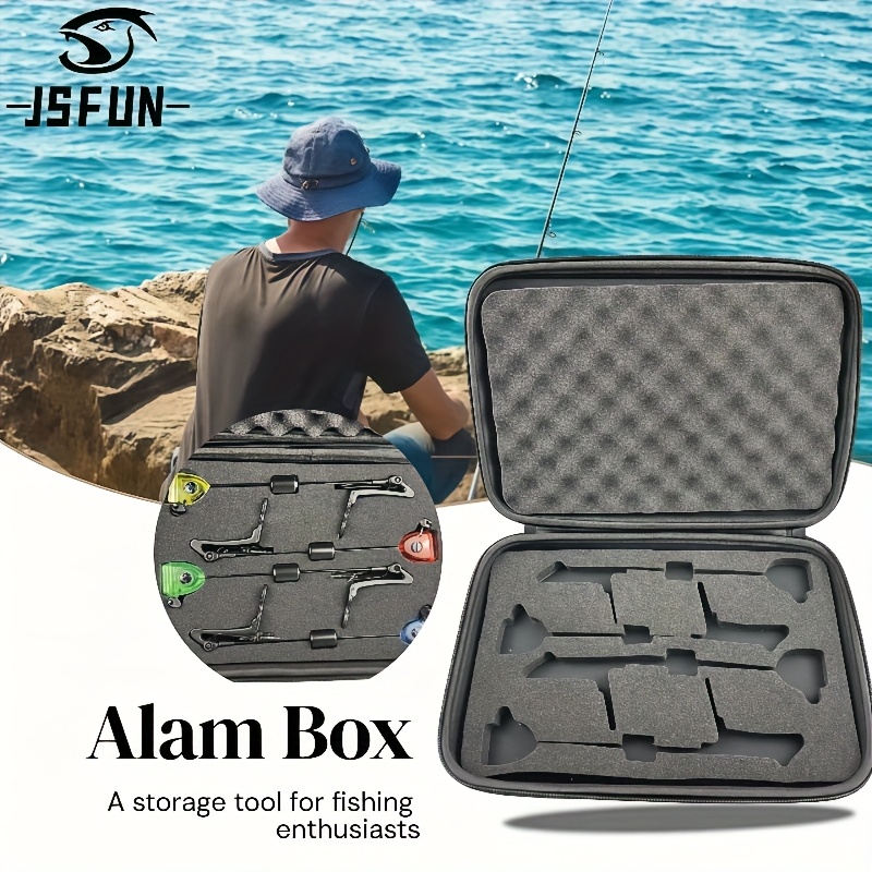 Bite Alarm Fishing - JSFUN Karpfen Angelgerät Angeln Bissanzeiger Aufbewahrungskoffer