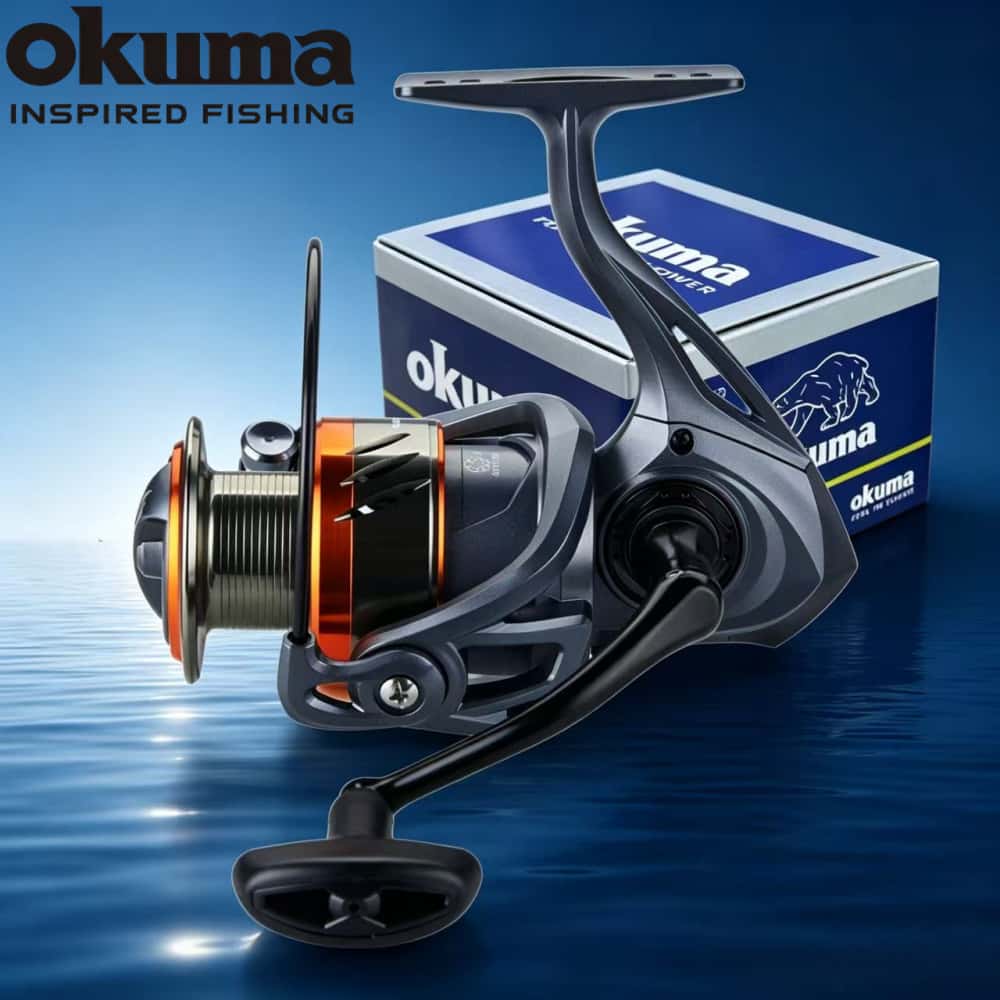 Fishing Equipment Daiwa - Okuma Spinnrolle Modell 3+1 Kugellager 5,2:1