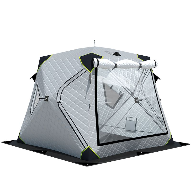 Fishing Equipment You Need - Outdoor-Eisfischerzelt, verdickt, gepolstert, TPU-Fenster, Winter, Camping,