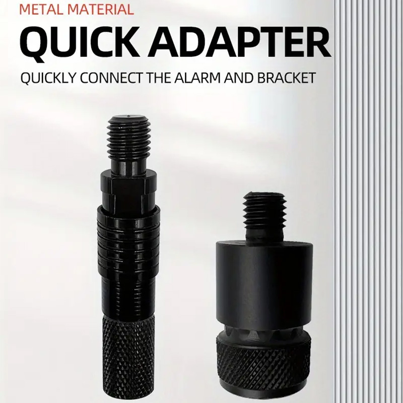 Bite Alarm Fishing - 1 Stück/2 Stück/3 Stück/4 Stück Aluminium-Angelrutenhalterungsverbinder