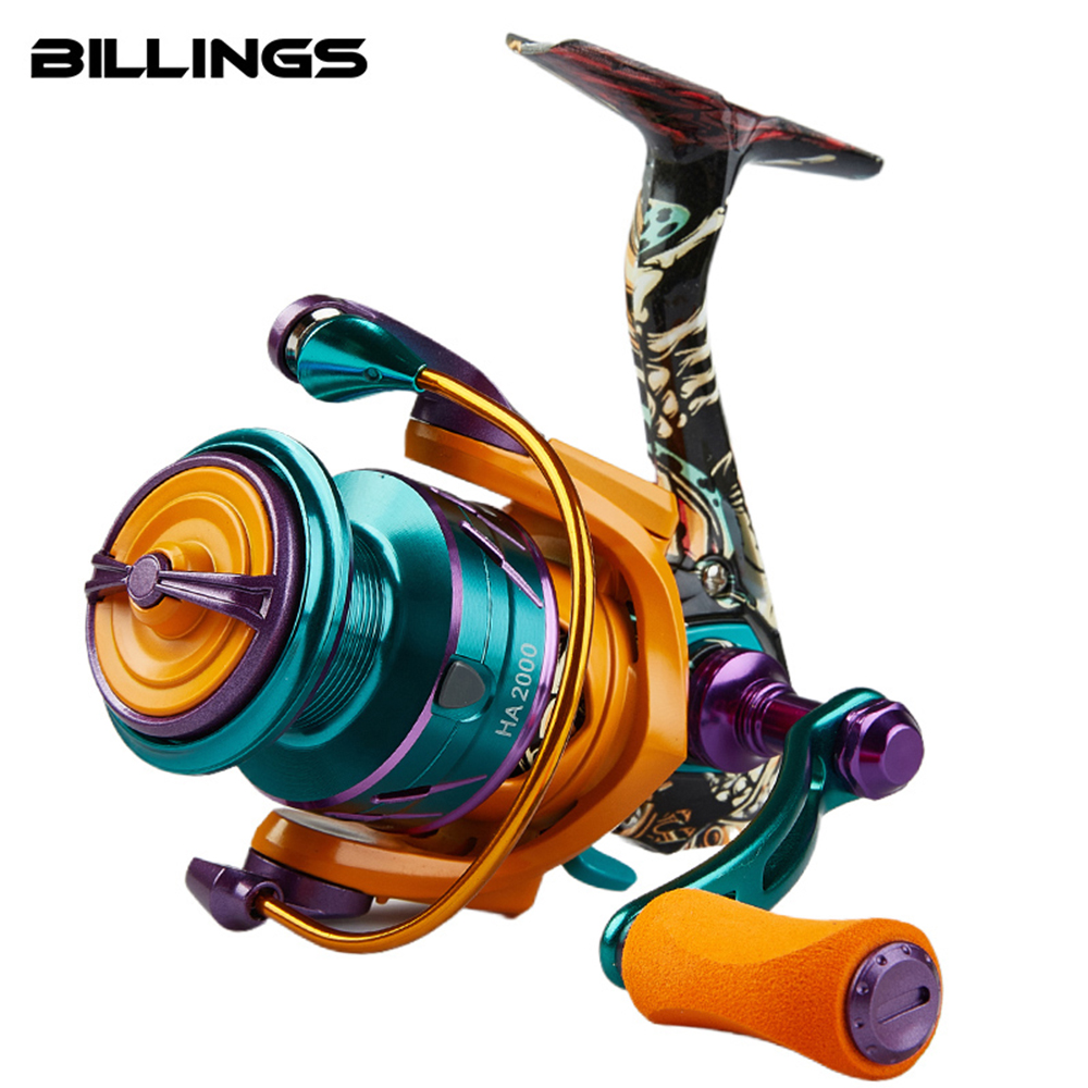 Fishing Equipment Daiwa - BILLINGS HA-Spinnrolle, 22 Pfund maximale Zugkraft,