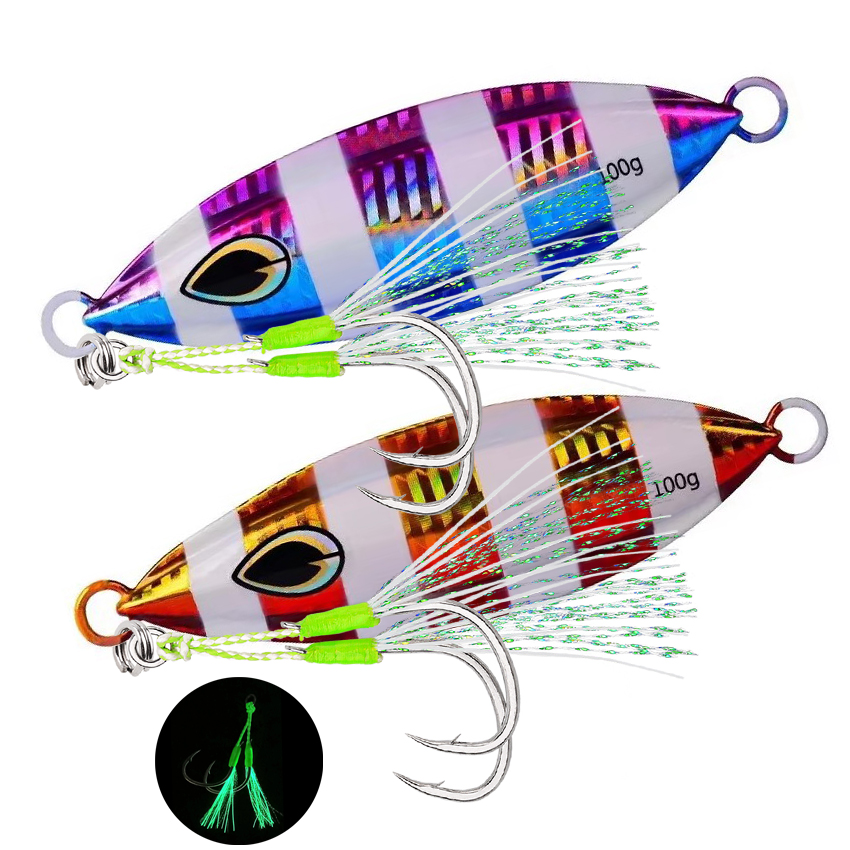 Jig Head Lure - 1 stücke Hohe qualität Metall Nacht
