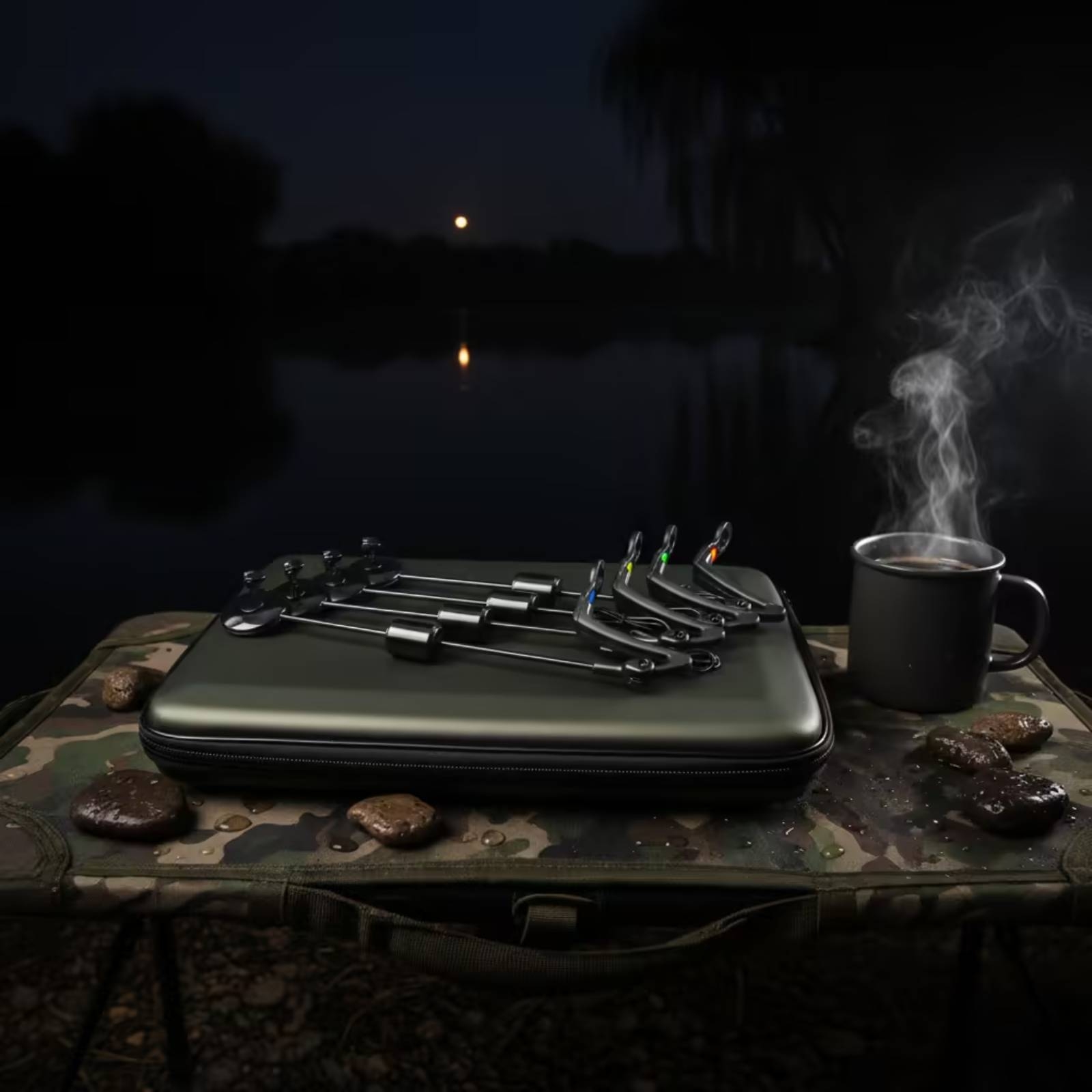 4-teiliger Ruten-Swinger-Alarm – Bite Alarm Fishing Bewertung und Preis