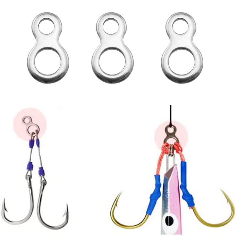 10-50 Stück Edelstahl Angeln M – Fishing Equipment And Tools Bewertung und Preis