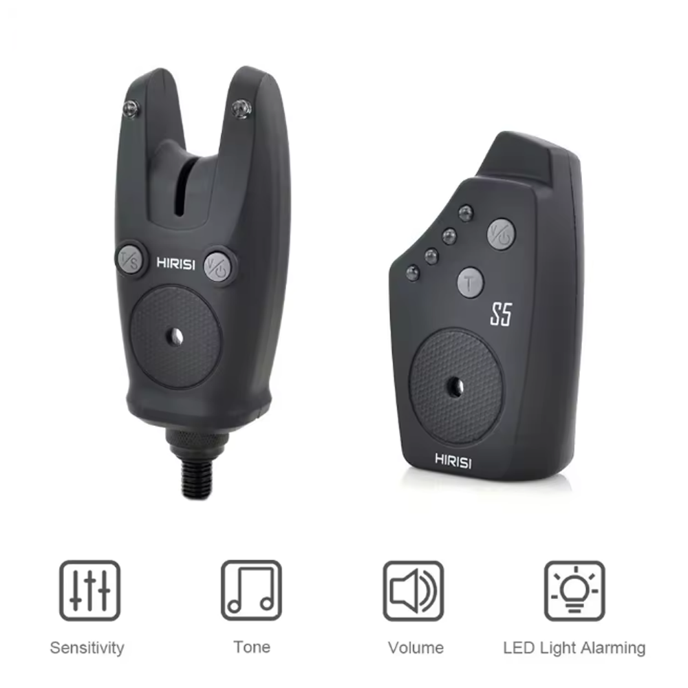 Hirisi S5 Karpfen Angeln Biss  – Bite Alarm Fishing Bewertung und Preis