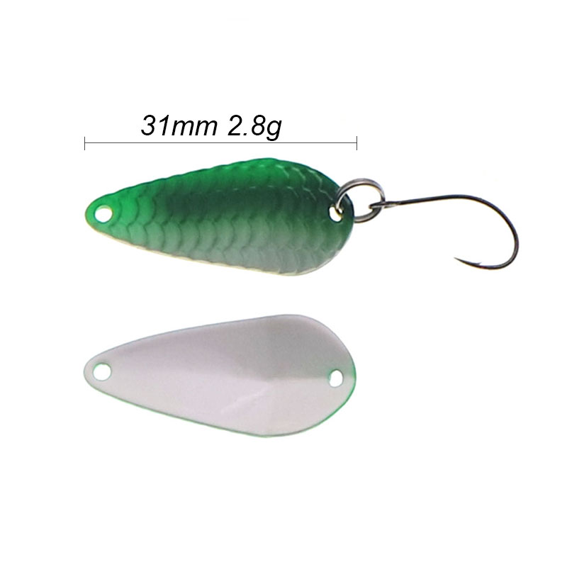 Angeln Trout Löffel Einzel Hak – Trout Fishing Lure Bewertung und Preis