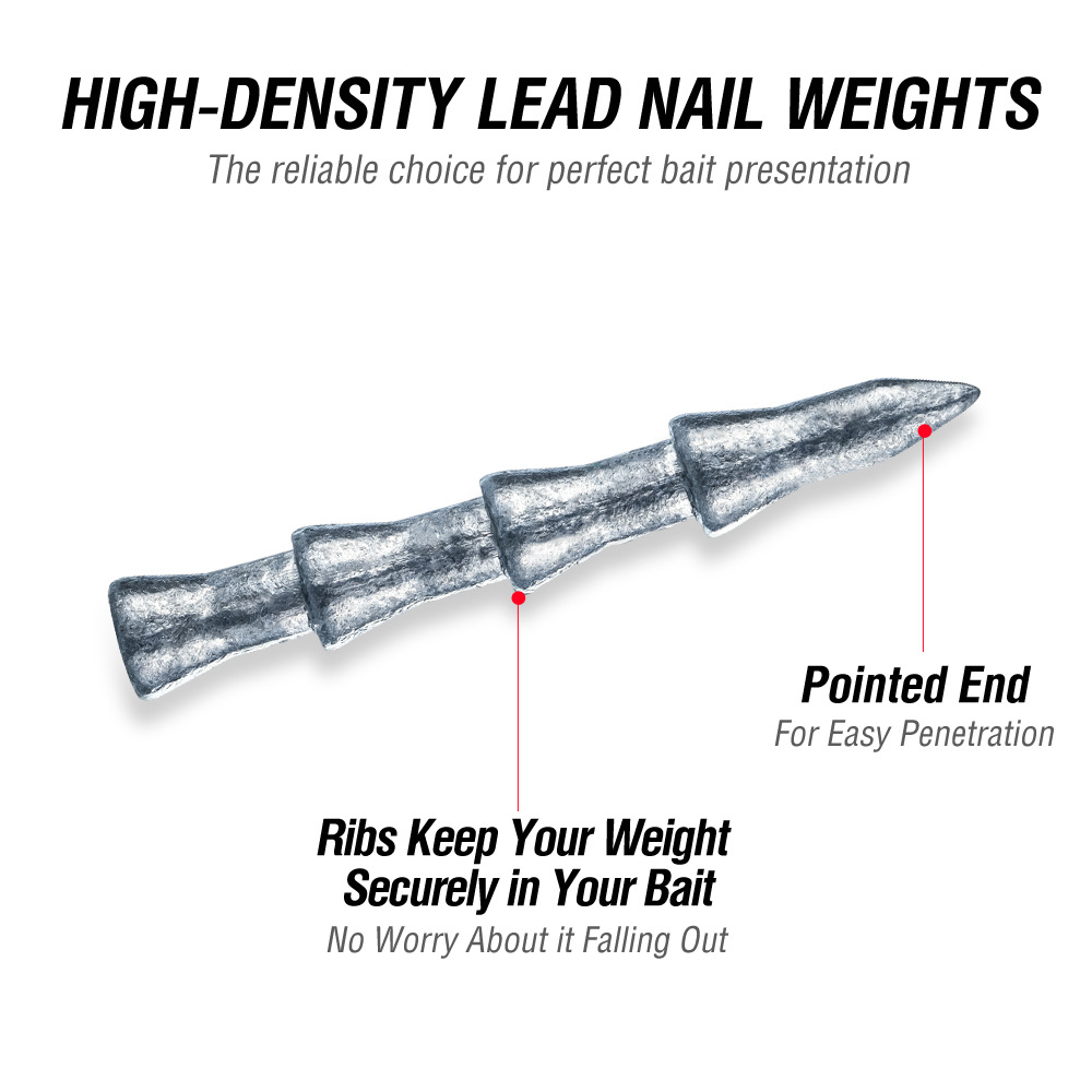 LHFSH 10 Stück Nagelgewichte,  – Bass Fishing Lure Bewertung und Preis